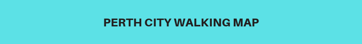 Perth City Walking Map