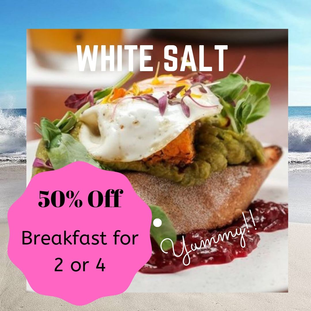 50% Off Breakfast at White Salt